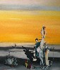 Dame in Abwesenheit - Originial ist von Yves Tanguy